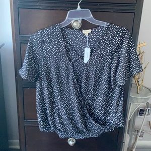 Charming Charlie’s polka dot top